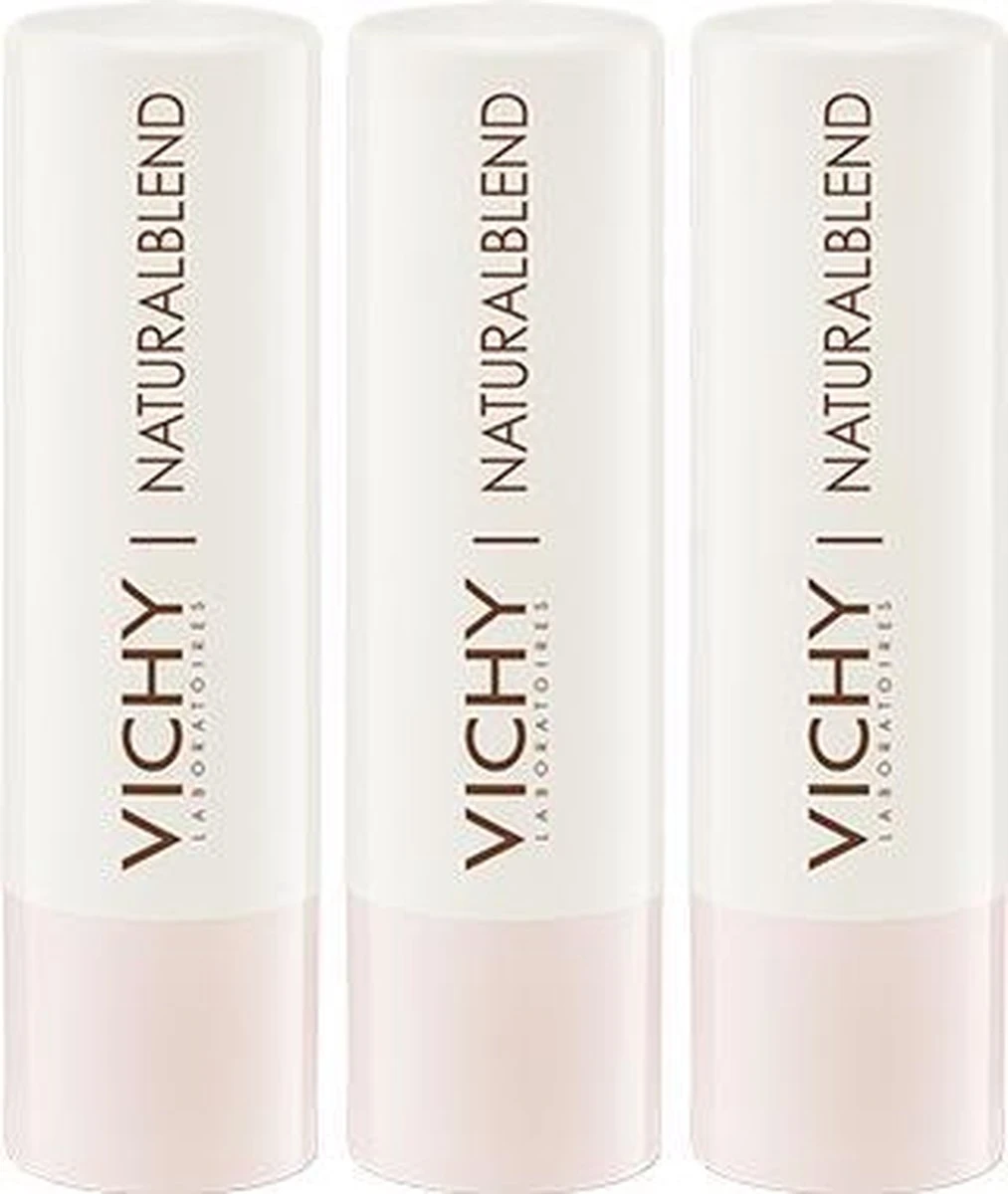 Vichy Naturalblend Lippenbalsem - Kleurloos - 3 Stuks - Hydrateert 4 Vichy Naturalblend Lippenbalsem - Kleurloos - 3 Stuks - Hydrateert - Afbeelding 2
