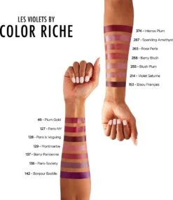 L’Oréal Paris Lippenstift Color Riche Satin - 142 Bonjour Bastille Paars -Beste Lip Winkel 1038x1200 2