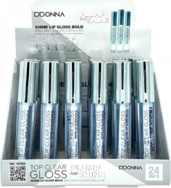D'Donna - Top Clear Lip Gloss Plump And ShineTransparant - 1 Flesje Met 6 Gram Inhoud -Beste Lip Winkel 1088x1200