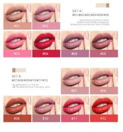 HANDAIYAN® | Set Van 12 | Liquid Lipsticks | Matte Lippenstift | Vloeibare Lippenstift | Waterproof | Make Up Set | Geschenkset | Giftset | Lipstick | Lippenstift | Lipgloss -Beste Lip Winkel 1114x1200 1