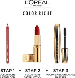 L’Oréal Paris Make-Up Designer Color Riche Satin Lipstick - 231 Sepia Silk - Nude - Verzorgende Lippenstift Met Arganolie Voor Een Comfortabel Gevoel - 4,54 Gr -Beste Lip Winkel 1154x1200 3