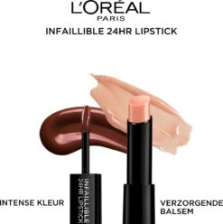 L’Oréal Paris Infallible Lippenstift - 117 Perpetual Brown - 24h Langhoudend 25 L’Oréal Paris Infallible Lippenstift - 117 Perpetual Brown - 24h Langhoudend -Beste Lip Winkel 1193x1200 2