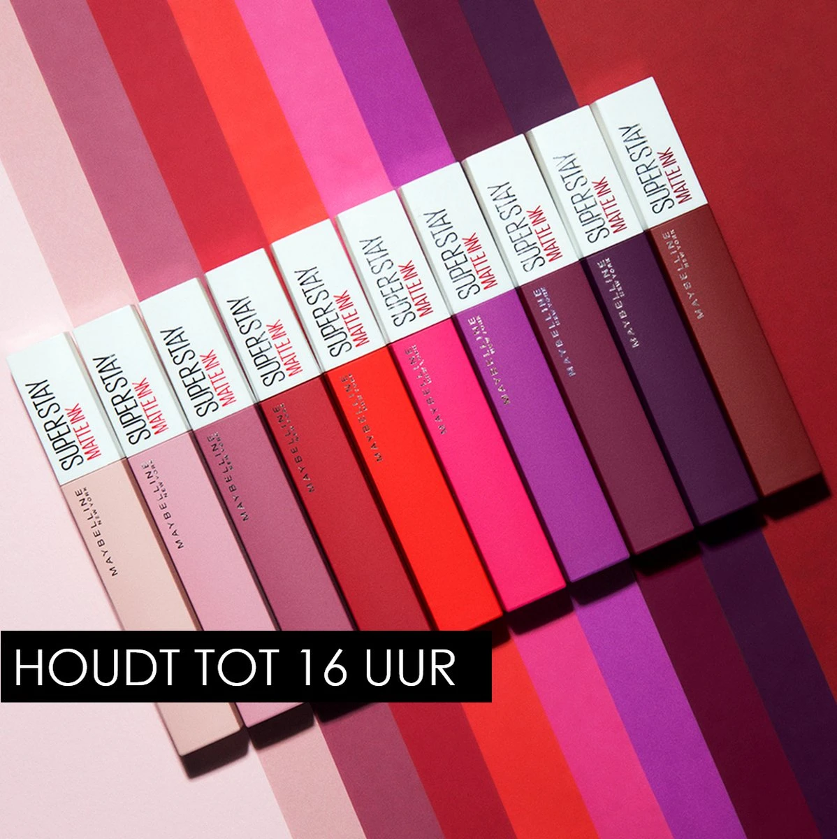 Maybelline Superstay Matte Ink Lippenstift - 40 Believer 11 Maybelline Superstay Matte Ink Lippenstift - 40 Believer - Afbeelding 9