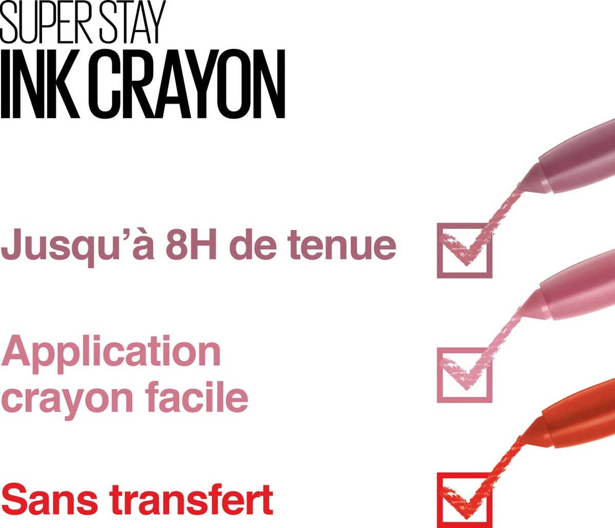 Maybelline SuperStay Ink Crayon Matte Lippenstift - 50 Own Your Empire - Rood - 14 Gr 12 Maybelline SuperStay Ink Crayon Matte Lippenstift - 50 Own Your Empire - Rood - 14 Gr - Afbeelding 10