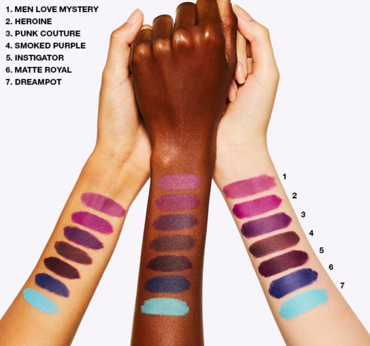 MAC Cosmetics Matte Lipstick Heroine 3 Gr 5 MAC Cosmetics Matte Lipstick Heroine 3 Gr - Afbeelding 3