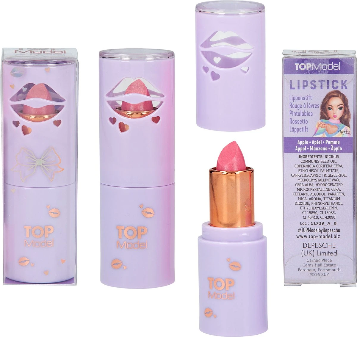 Depesche TOPModel Lippenstift 5 Depesche TOPModel Lippenstift - Afbeelding 3