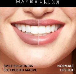 Maybelline SuperStay 24H Smile Brighters Lippenstift - 850 Frosted Mauve - Roze - Langhoudend -Beste Lip Winkel 1200x1154 1