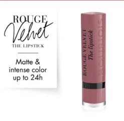Bourjois Rouge Velvet The Lipstick Lippenstift - 18 Mauve-Martre -Beste Lip Winkel 1200x1167 16