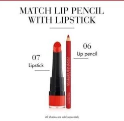 Bourjois Rouge Velvet The Lipstick - 07 Joli Carmin'ois -Beste Lip Winkel 1200x1170 25