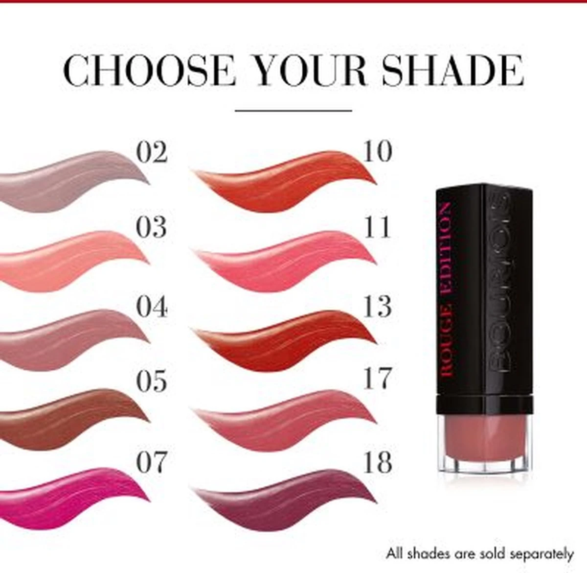 Bourjois Rouge Edition Lippenstift - 04 Rose Tweed 7 Bourjois Rouge Edition Lippenstift - 04 Rose Tweed - Afbeelding 5