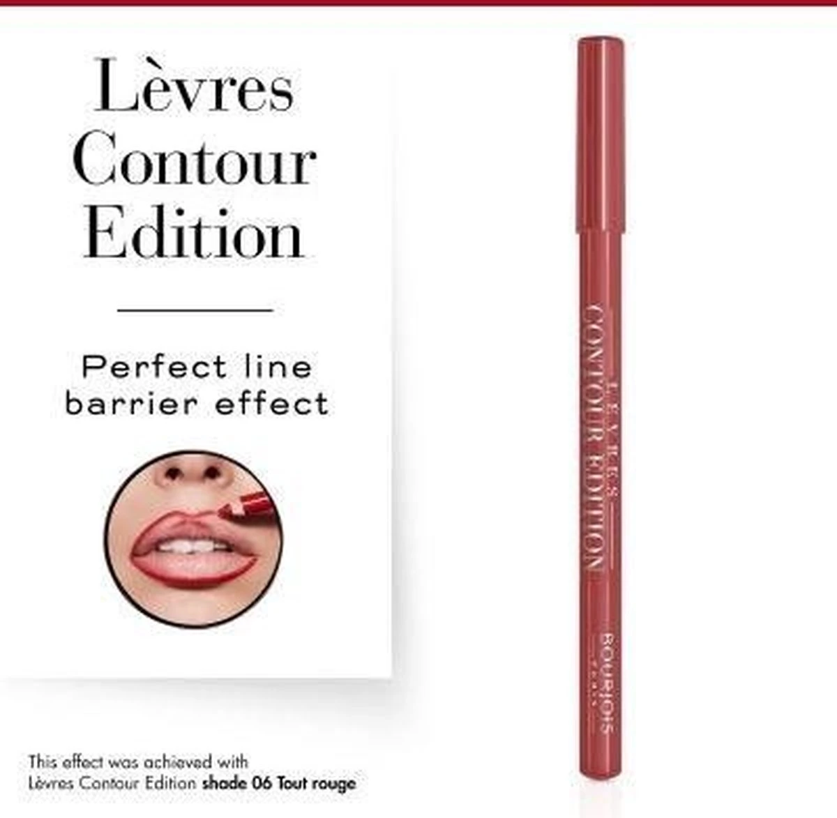 Bourjois Levres Contour Edition Lip Liner Contour Lip Pencil - 01 Nude Wave 4 Bourjois Levres Contour Edition Lip Liner Contour Lip Pencil - 01 Nude Wave - Afbeelding 2