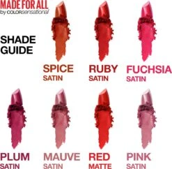 Maybelline Color Sensational Made For All Lippenstift - 388 Plum For Me - Paars - Glanzend 24 Maybelline Color Sensational Made For All Lippenstift - 388 Plum For Me - Paars - Glanzend -Beste Lip Winkel 1200x1174 3