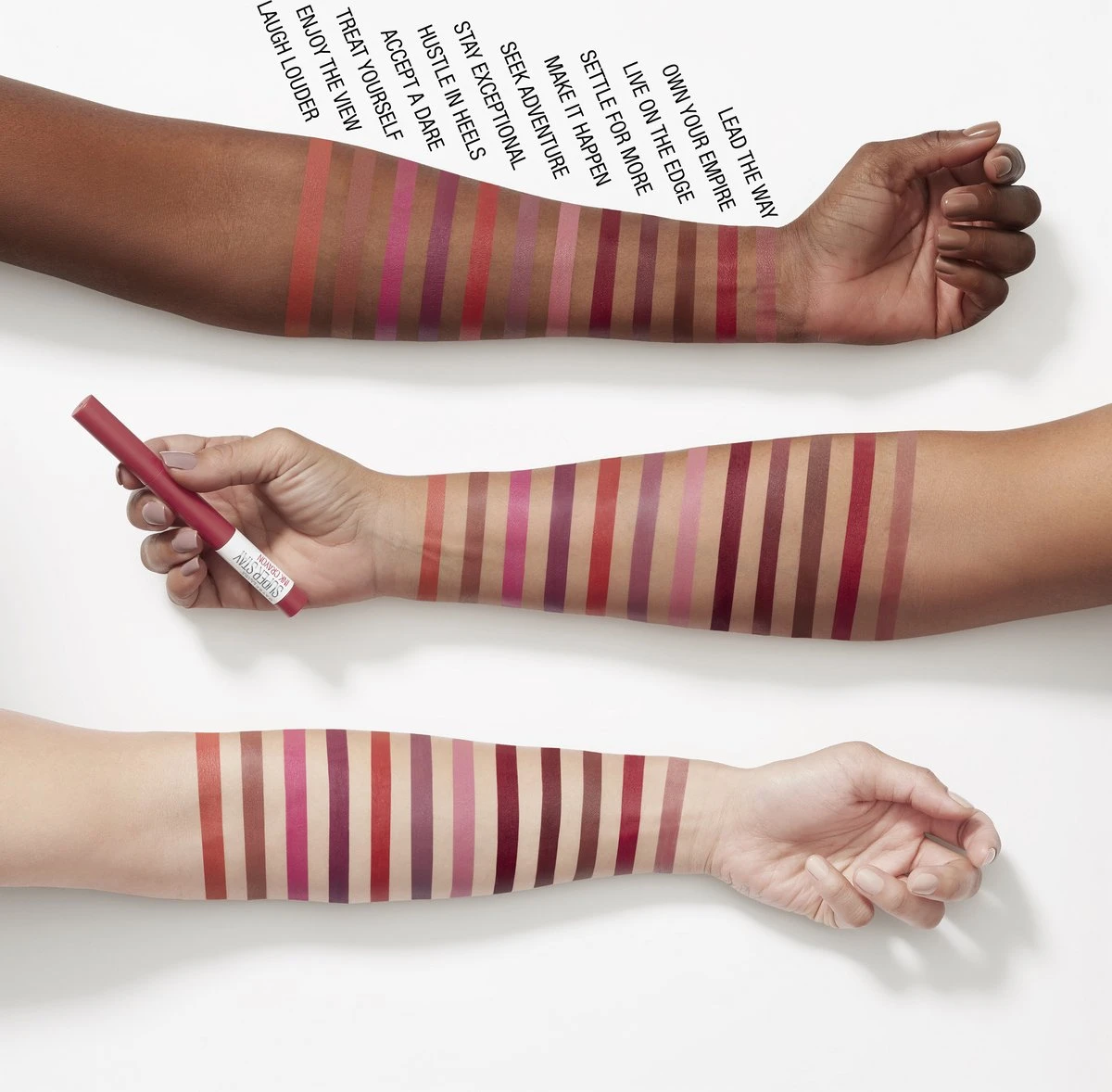 Maybelline SuperStay Ink Crayon Matte Lippenstift - 50 Own Your Empire - Rood - 14 Gr 17 Maybelline SuperStay Ink Crayon Matte Lippenstift - 50 Own Your Empire - Rood - 14 Gr - Afbeelding 15