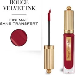 Bourjois Rouge Velvet Ink Lippenstift - 010 Re(d) Belle -Beste Lip Winkel 1200x1192 1