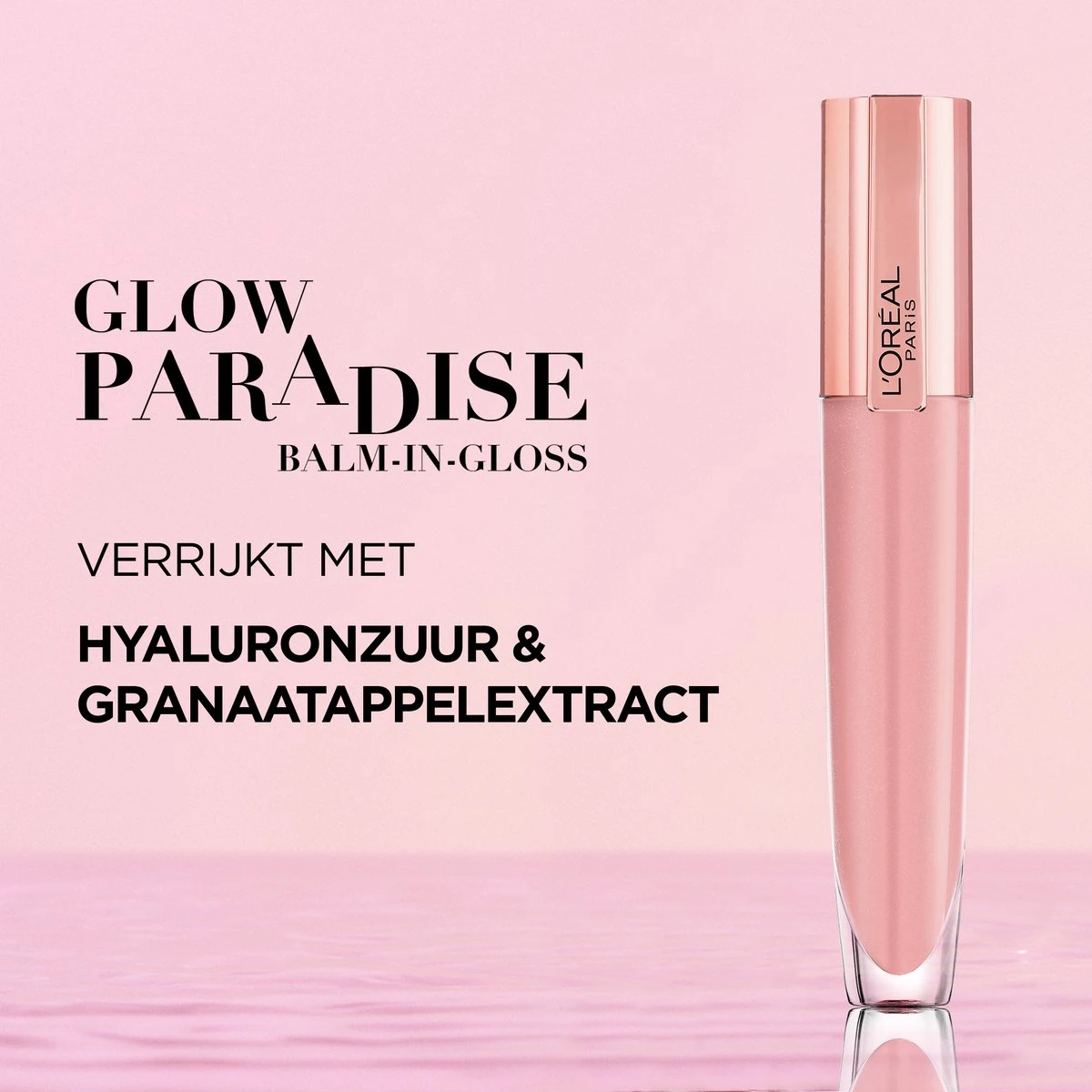 L'Oréal Paris Glow Paradise Balm In Gloss - 402 I Soar - Transparant Roze - Volumegevende Lipgloss - 7 Ml 5 L'Oréal Paris Glow Paradise Balm In Gloss - 402 I Soar - Transparant Roze - Volumegevende Lipgloss - 7 Ml - Afbeelding 3