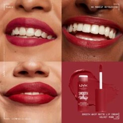 NYX Professional Makeup - Smooth Whip Matte Lip Cream Velvet Robe - Vloeibare Lippenstift - 4ML -Beste Lip Winkel 1200x1200 255