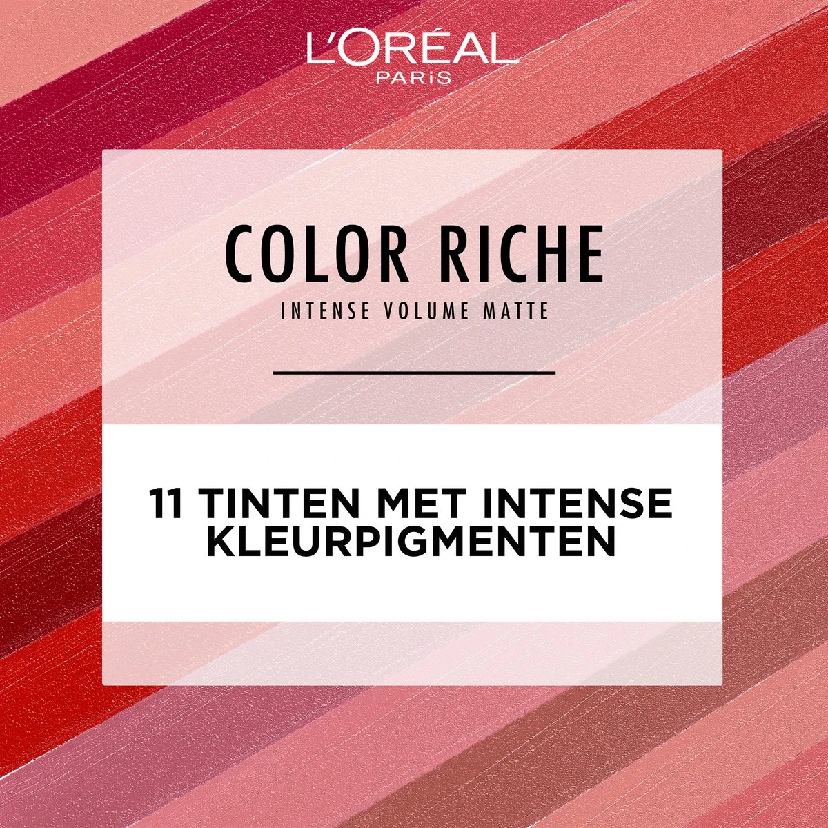 L'Oréal Paris - Color Riche Intense Volume Matte Lipstick - 346 Le Rouge Determination - Lippenstift Rood 5 L'Oréal Paris - Color Riche Intense Volume Matte Lipstick - 346 Le Rouge Determination - Lippenstift Rood - Afbeelding 3