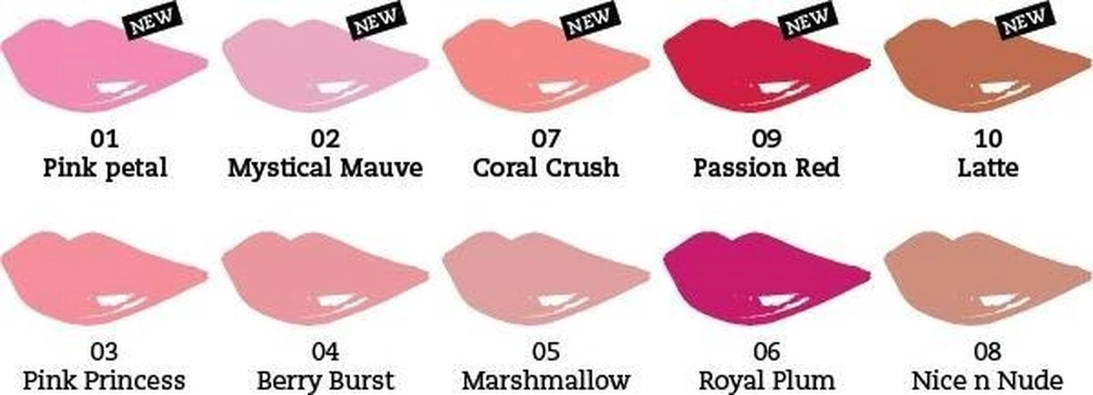 Max Factor Lipfinity Lip Tint - 10 Latte - Lippenstift 4 Max Factor Lipfinity Lip Tint - 10 Latte - Lippenstift - Afbeelding 2