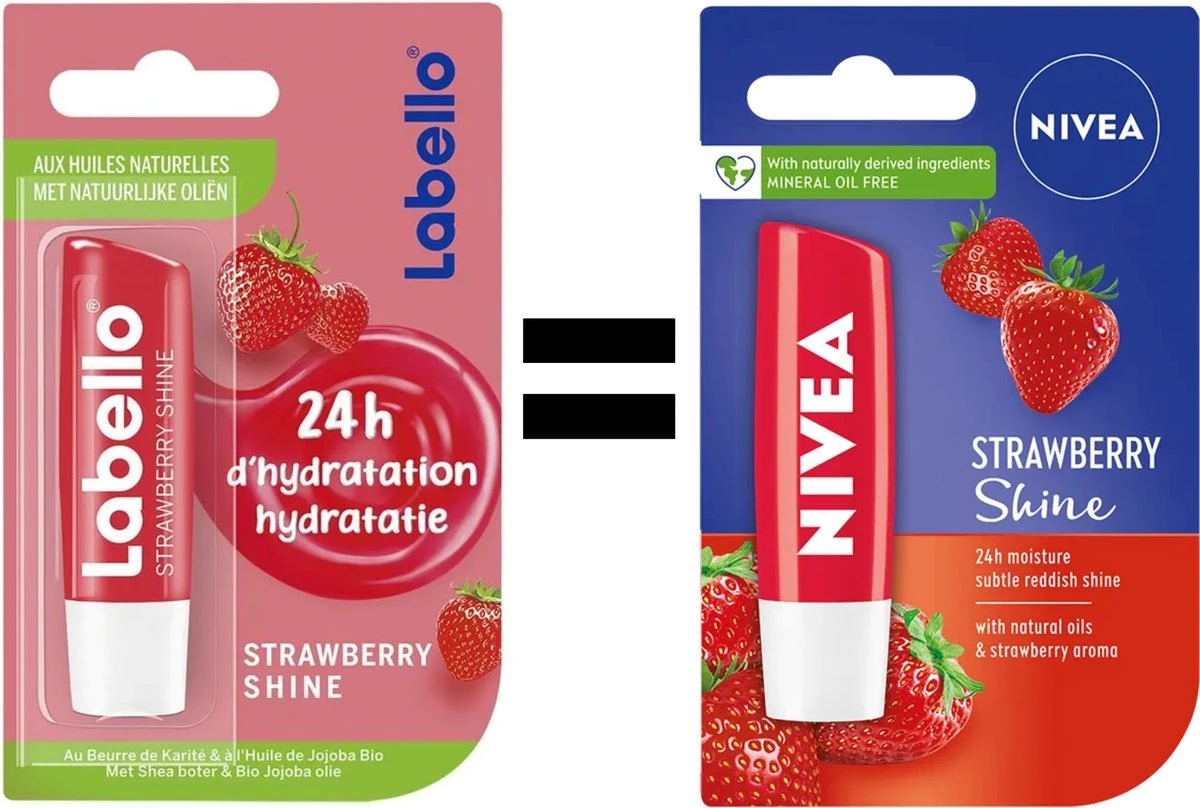 Nivea - Labello Strawberry Shine Lippenbalsem - 5,5 Ml Stick - Lipbalsem - Lipbalm - Lipverzorging - Verrijkt Met Shea Boter En Bio Jojoba Olie 5 Nivea - Labello Strawberry Shine Lippenbalsem - 5,5 Ml Stick - Lipbalsem - Lipbalm - Lipverzorging - Verrijkt Met Shea Boter En Bio Jojoba Olie - Afbeelding 3