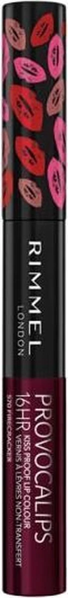 Rimmel London Provocalips Lip Color Lippenstift - 570 Firecracker 16 Rimmel London Provocalips Lip Color Lippenstift - 570 Firecracker - Afbeelding 14