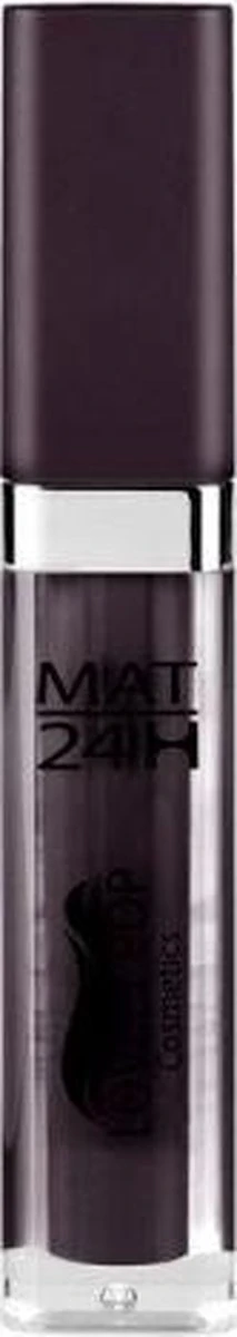 Lovely Pop Cosmetics - Vloeibare Lipstick - Mat - 24H - Donker Paars, Bijna Zwart - Nummer 40318 5 Lovely Pop Cosmetics - Vloeibare Lipstick - Mat - 24H - Donker Paars, Bijna Zwart - Nummer 40318 - Afbeelding 3