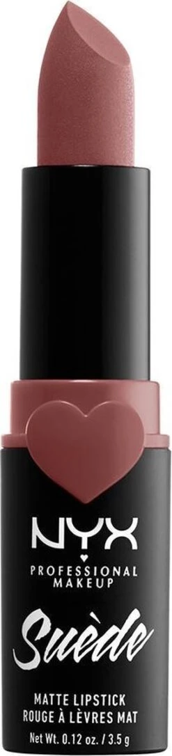 NYX Professional Makeup Suede Matte Lipstick - Brunch Me SDMLS05 - Lippenstift - 3,5 Gr -Beste Lip Winkel 273x1200