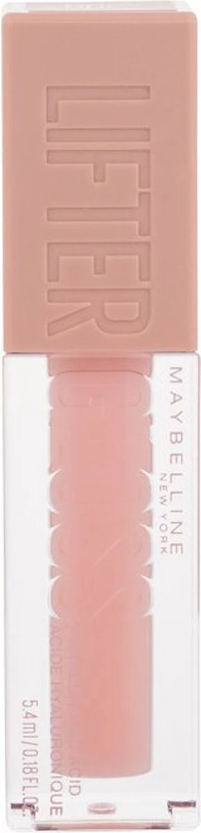 Maybelline Lifter Lipgloss - 002 Ice (met Hyaluronic Acid) 7 Maybelline Lifter Lipgloss - 002 Ice (met Hyaluronic Acid) - Afbeelding 5