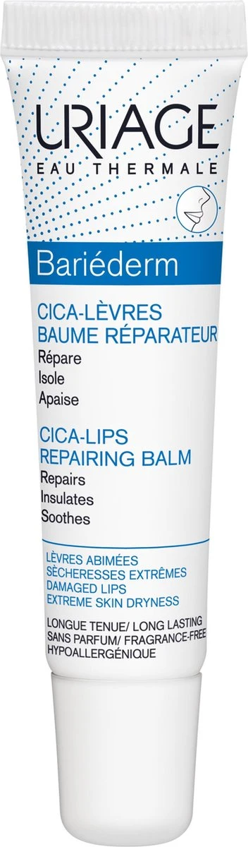 Uriage Lippenbalsem Bariéderm Cica-Levres Baume Reprateur 3 Uriage Lippenbalsem Bariéderm Cica-Levres Baume Reprateur