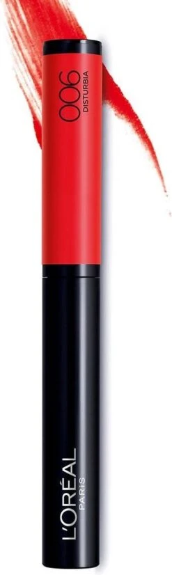 L'Oréal Paris Infaillible Matte Max - 006 Disturbia Rood - Lippenstift -Beste Lip Winkel 359x1200