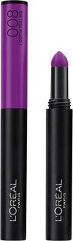 L'Oréal Paris Infaillible Matte Max - 008 I Gotta Feeling Violet- Lippenstift -Beste Lip Winkel 367x1200 2