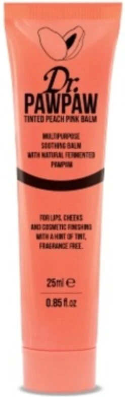 Dr. PAWPAW - Tinted Peach Pink Balm -Beste Lip Winkel 379x1200 1