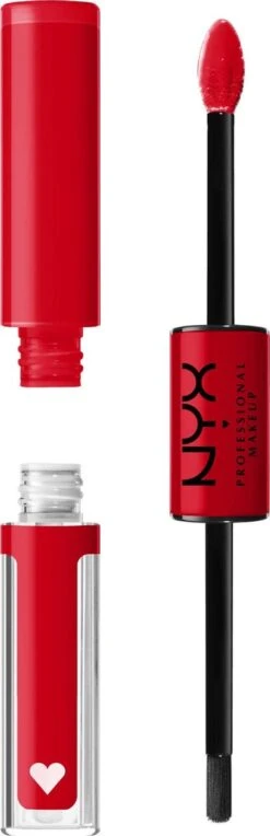 NYX Professional Makeup Shine Loud High Pigment Lipgloss - Rebel In Red -Beste Lip Winkel 388x1200 3