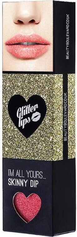Beauty Blvd Glitter Lips Skinny Dip 3 Piece Gift Set: Gloss Bond 3.5ml - Glitter 3g - Lip Brush -Beste Lip Winkel 391x1200 4