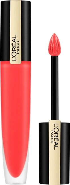 L’Oréal Paris Rouge Signature Lippenstift - 132 I Radiate - Roze - Matte Vloeibare Lipstick 25 L’Oréal Paris Rouge Signature Lippenstift - 132 I Radiate - Roze - Matte Vloeibare Lipstick -Beste Lip Winkel 457x1200