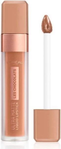 L’Oréal Paris Les Chocolats Ultra Matte Liquid Lippenstift - 860 Ginger Bomb -Beste Lip Winkel 490x1200