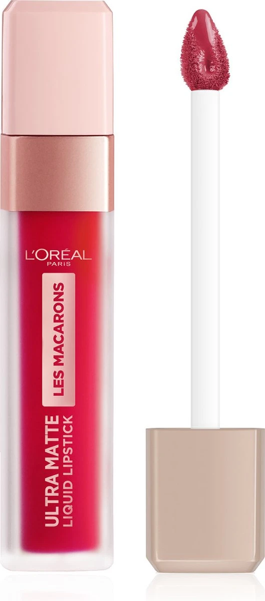 L’Oréal Paris Make-Up Designer Les Macarons Lippenstift - 828 Framboise Frenzy - Rood - Langhoudend - 6,7 Ml 13 L’Oréal Paris Make-Up Designer Les Macarons Lippenstift - 828 Framboise Frenzy - Rood - Langhoudend - 6,7 Ml - Afbeelding 11