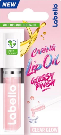 Labello Caring Lip Oil Clear Glow - 5.5 Ml -Beste Lip Winkel 550x1200 1