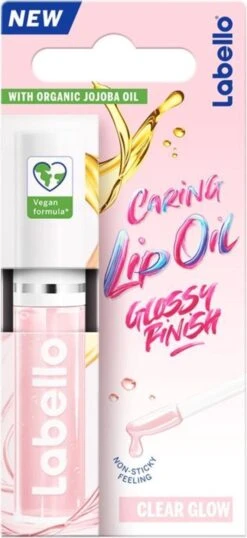 Labello Caring Lip Oil Clear Glow - 5.5 Ml