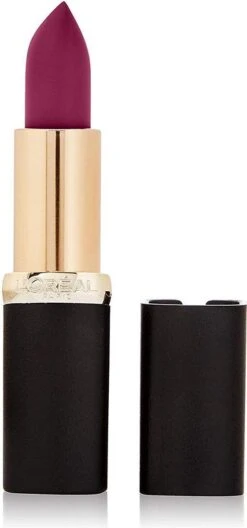 L'Oréal Paris Color Riche Matte Lippenstift - 472 Purple Studs -Beste Lip Winkel 561x1200