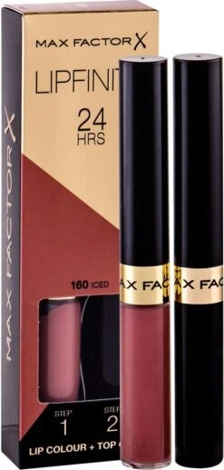 Max Factor Lipfinity Lip Colour Lipstick - 160 Iced -Beste Lip Winkel 573x1200