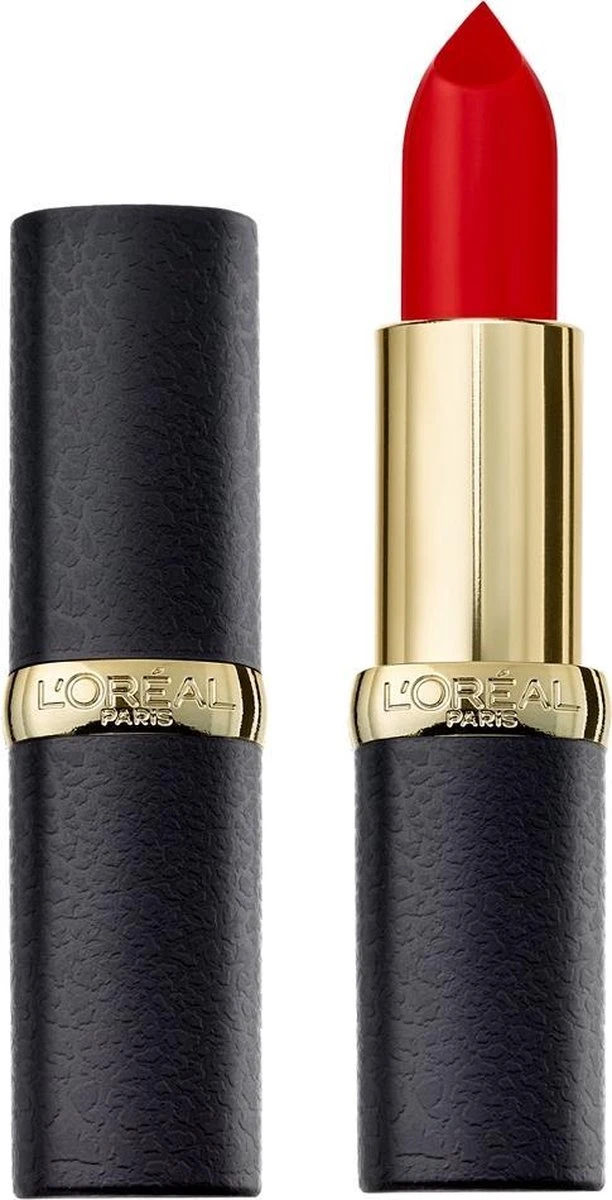 L'Oréal Paris Color Riche Matte Lippenstift - 344 Retro Red 12 L'Oréal Paris Color Riche Matte Lippenstift - 344 Retro Red - Afbeelding 10