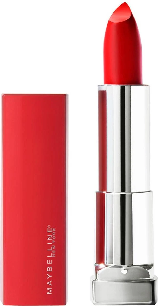 Maybelline Color Sensational Made For All Lippenstift - 382 Red For Me - Rood - Mat 15 Maybelline Color Sensational Made For All Lippenstift - 382 Red For Me - Rood - Mat - Afbeelding 13