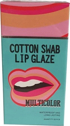 Tattoo Lippenstift Multi-color | Lippenstift Wattenstaafje 20 Stuks | Duurzame Long Lasting Waterdichte Vloeibare Non-stick Tattoo Lipstick | Lip Stain -Beste Lip Winkel 670x1200