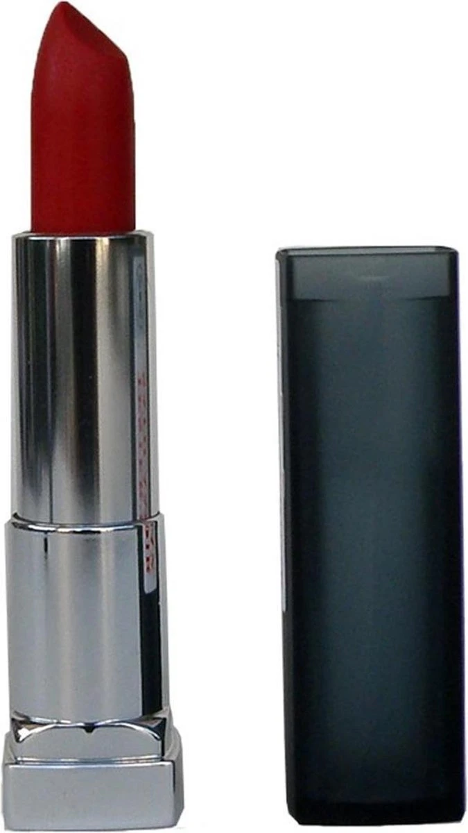Maybelline Color Sensational - 965 Siren In Scarlett - Matte Rood - Lippenstift 9 Maybelline Color Sensational - 965 Siren In Scarlett - Matte Rood - Lippenstift - Afbeelding 7