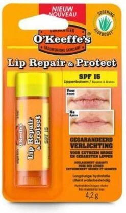 O'Keeffe's - Liprepair & Protect - SPF15 - 4,2 Gram -Beste Lip Winkel 711x1200