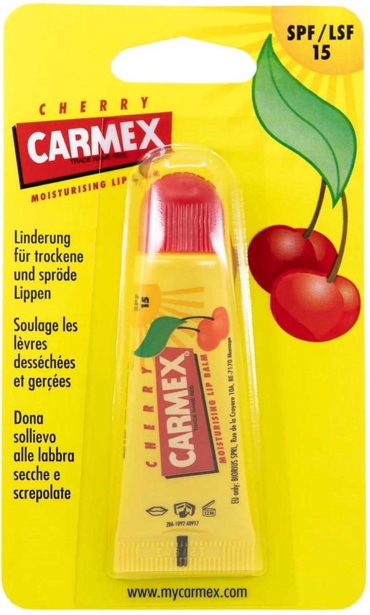 Carmex Lipbalsem Tube Cherry 4 Carmex Lipbalsem Tube Cherry - Afbeelding 2