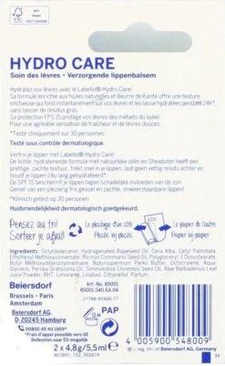 Labello Hydro Care Duo Pack- Lippenbalsem SPF 15 -Beste Lip Winkel 740x1200 6