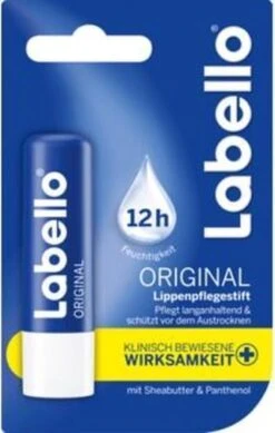 Labello - Lippenbalsem Classic - Lipverzorging - Lipbalm - Droge Lippen - 24 Uurs Werking - Dames - Meisjes - Kunststof - Blauw -Beste Lip Winkel 761x1200 3