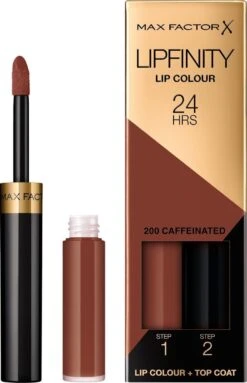 Max Factor Lipfinity Lip Colour 2-step Lippenstift - 200 Caffeinated 19 Max Factor Lipfinity Lip Colour 2-step Lippenstift - 200 Caffeinated -Beste Lip Winkel 774x1200 1